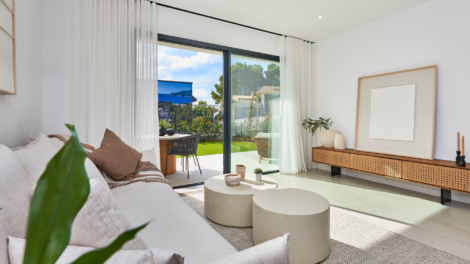 NUR 130m zum Meer: Erdgeschosswohnung mit 3 Schlafzimmer, Terrasse, Garten und Tiefgaragenstellplatz, 07159 Sant Elm (Spanien), Erdgeschosswohnung