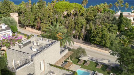 Terreno con proyecto de construcción exclusivo para una villa de lujo de nueva construcción, 07559 Port Verd (España), Solar residencial