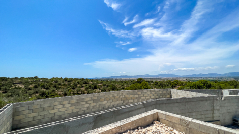 Parcela única: Sensacional vista lejana al mar y un proyecto de construcción único en su clase, 07199 Palma, S'Aranjassa (España), Casa unifamiliar