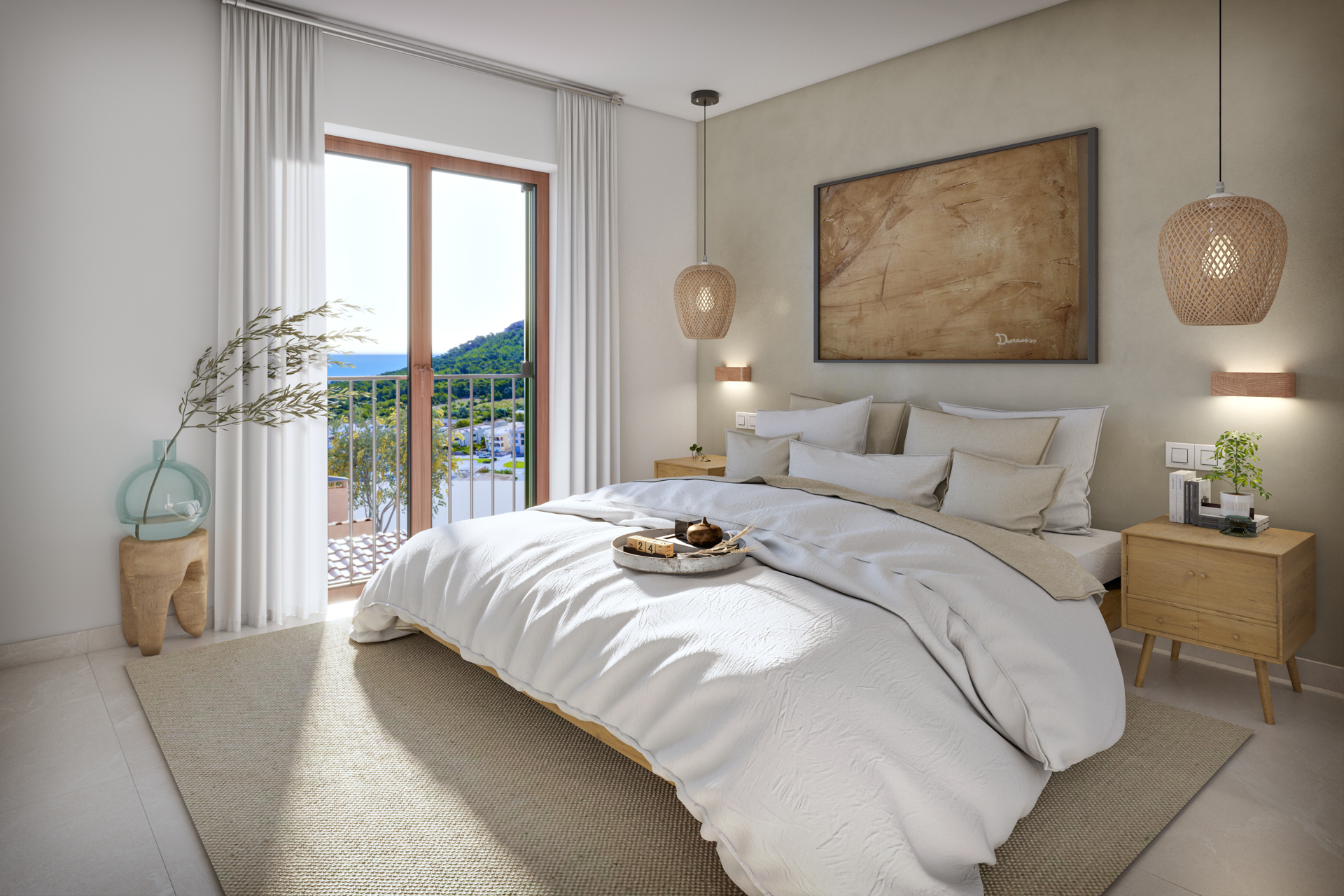 Moderne Etagenwohnung mit Balkon und Meerblick, Tiefgaragenstellplatz und Gemeinschaftspool, 07580 Capdepera (Spanien), Etagenwohnung