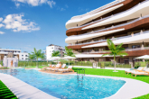 Exclusivo de nueva construcción: piso en 2ª planta con balcón al sur, parking y piscina comunitaria - Poolbereich