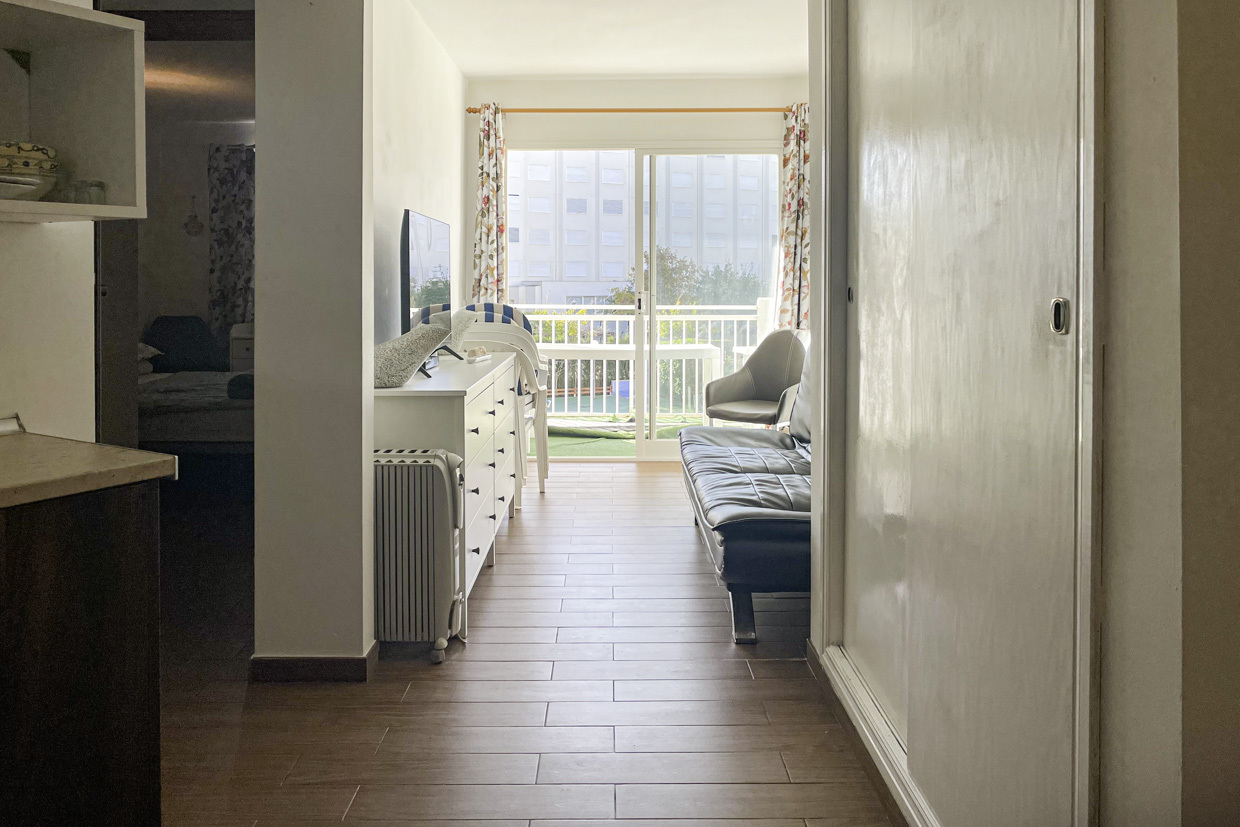 Apartment for rent: 1 bedroom, balcony, communal pool – only 400 m from the beach, 07560 Sa Coma (Spain), Upper floor flat