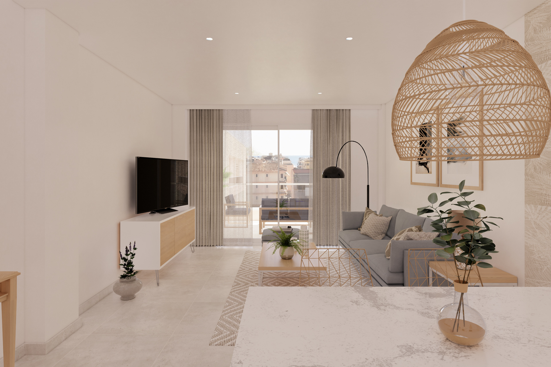 Ático de obra nueva con 3 dormitorios, terraza en la azotea, 2 plazas de aparcamiento y piscina comunitaria, 07590 Cala Ratjada (Spanien), Dachgeschoss