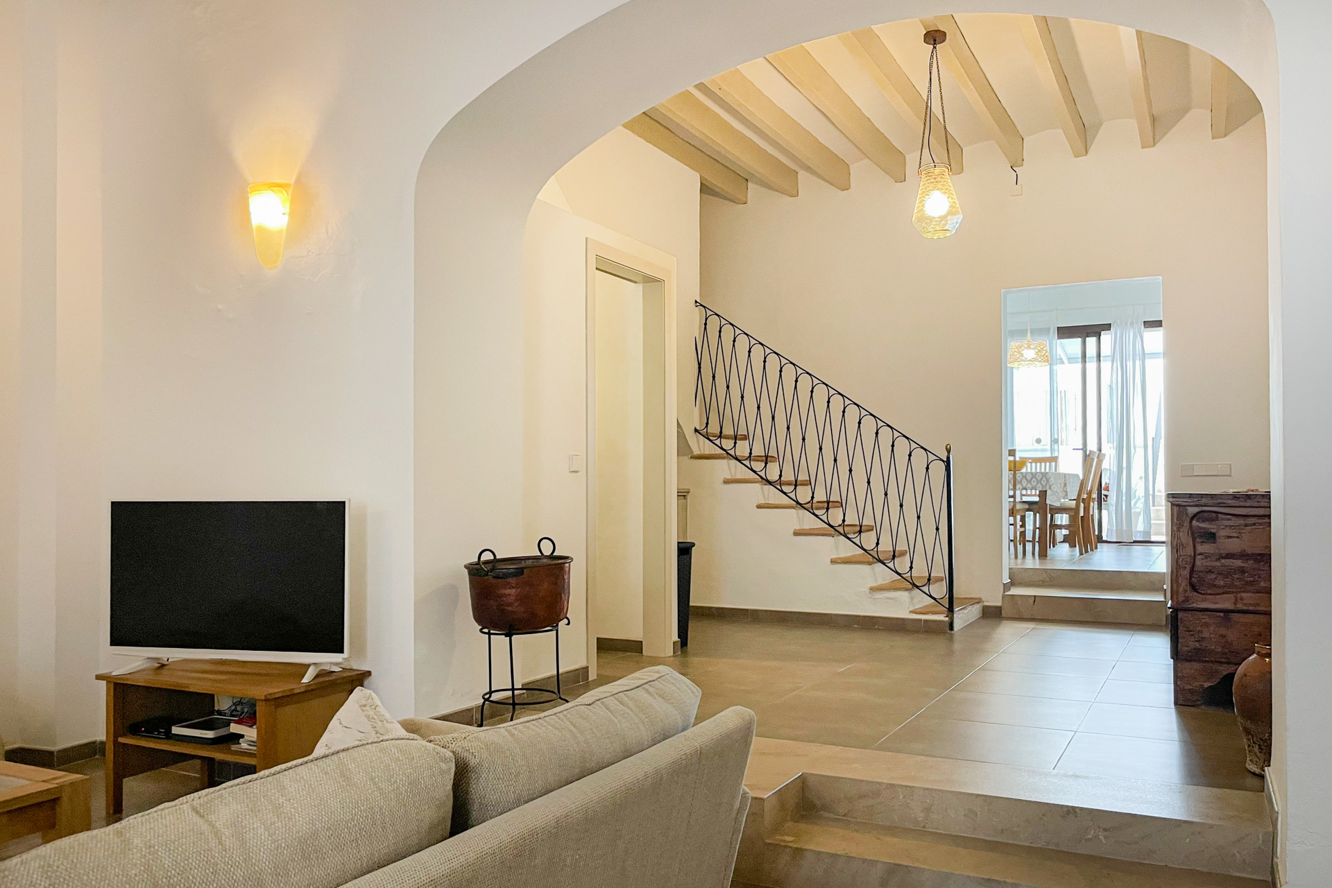 FOR RENT: Modern townhouse with 3 bedrooms, pool, roof terrace, and fantastic views., 07570 Artà (Spain), Town House