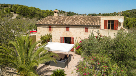 Historical finca with 4 bedrooms, infinity pool, garden and sea view, 07509 Son Macià (Spain), Finca