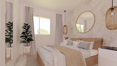 Ático de obra nueva con 2 dormitorios, terraza en la azotea, plaza de aparcamiento y piscina comunitaria, 07590 Cala Ratjada (España), Planta superior