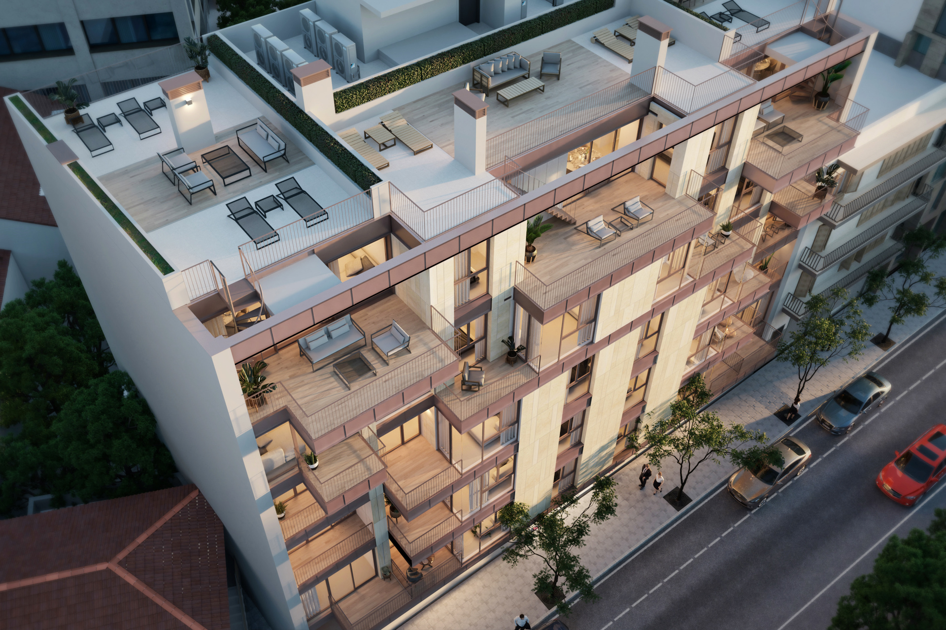 Exklusives Penthouse mit privater Dachterrasse in Santa Catalina, 07014 Palma (Spanien), Penthouse