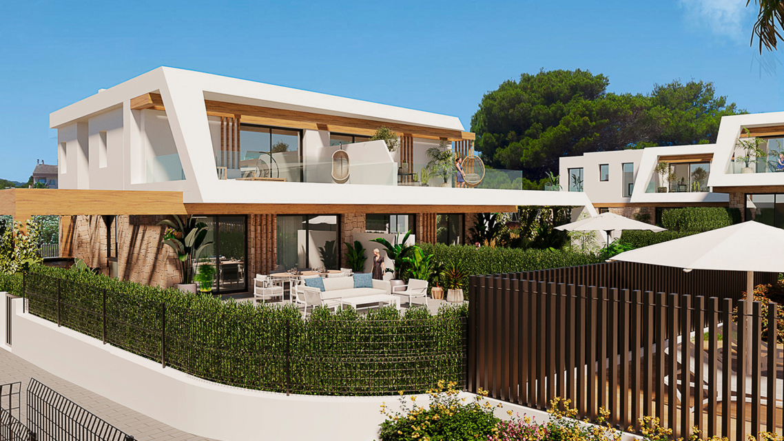 Villa mit Terrasse