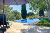Charming finca with pool and guest house near Artà - Pool terrace