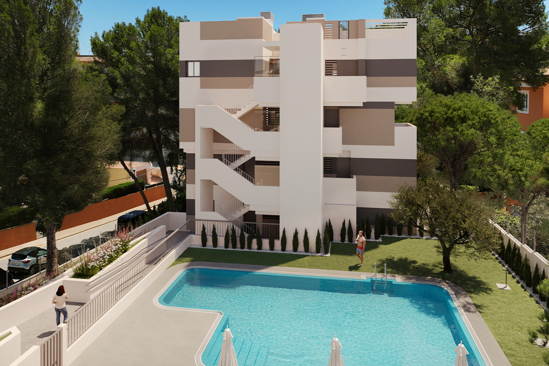 Only 150 m from the sea – Ground floor apartment with 2 bedrooms, terrace, and garden, 07589  Canyamel (Spain), Ground floor flat