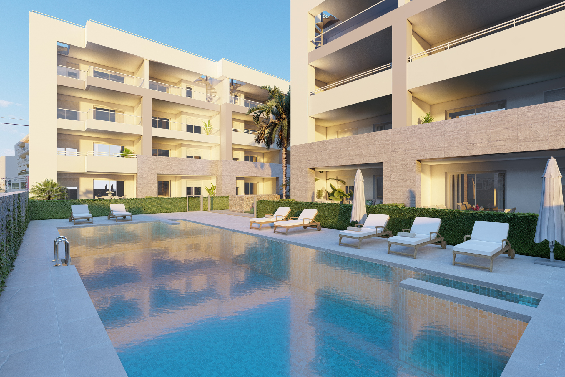 Neubau-Penthouse mit 2 Schlafzimmern, Dachterrasse, Stellplatz und Gemeinschaftspool, 07590 Cala Ratjada (Spanien), Dachgeschoss