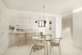 Moderner Neubau: EG-Wohnung mit 2 SZ, Garten und gemeinschaftlichen Salzwasserpool - Einbauküche und...