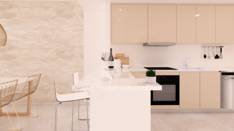 Etagenwohnung im 1. Stock mit 2 Schlafzimmern, Balkon, Stellplatz und Gemeinschaftspool, 07590 Cala Ratjada (Spanien), Etagenwohnung