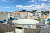 Penthouse flat with 2 parking spaces, saltwater community pool and roof terrace - Balcony with...