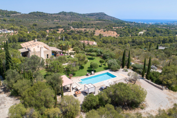 Un retiro tranquilo: Casa de campo con vistas lejanas al mar y piscina, 07530 Sant Llorenç des Cardassar (España), Casa de campo