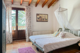 Perfect finca for a large family or several families: fantastic sea views and Mediterranean flair - Bedroom with...