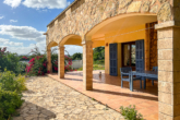 Perfect finca for a large family or several families: fantastic sea views and Mediterranean flair - Terrace south-east side