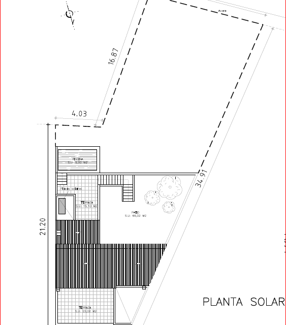 Grundriss Grundstück