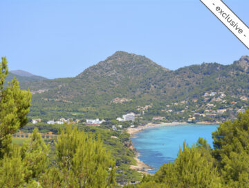 Investment object! Fantastic plot with marvellous panoramic and sea views, 07589 Canyamel (Spain), Residential plot