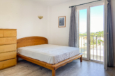 Central, modernised flat with 3 bedrooms, 2 bathrooms and distant sea views - Bedroom with french balcony