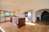 Finca "Los Arcos" with dream sea view and pool - Entrance area with open plan living/dining area