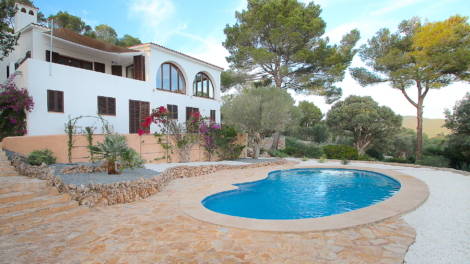 Casa de campo «Los Arcos» con vistas de ensueño al mar y piscina, 07559 Son Servera (España), Casa de campo
