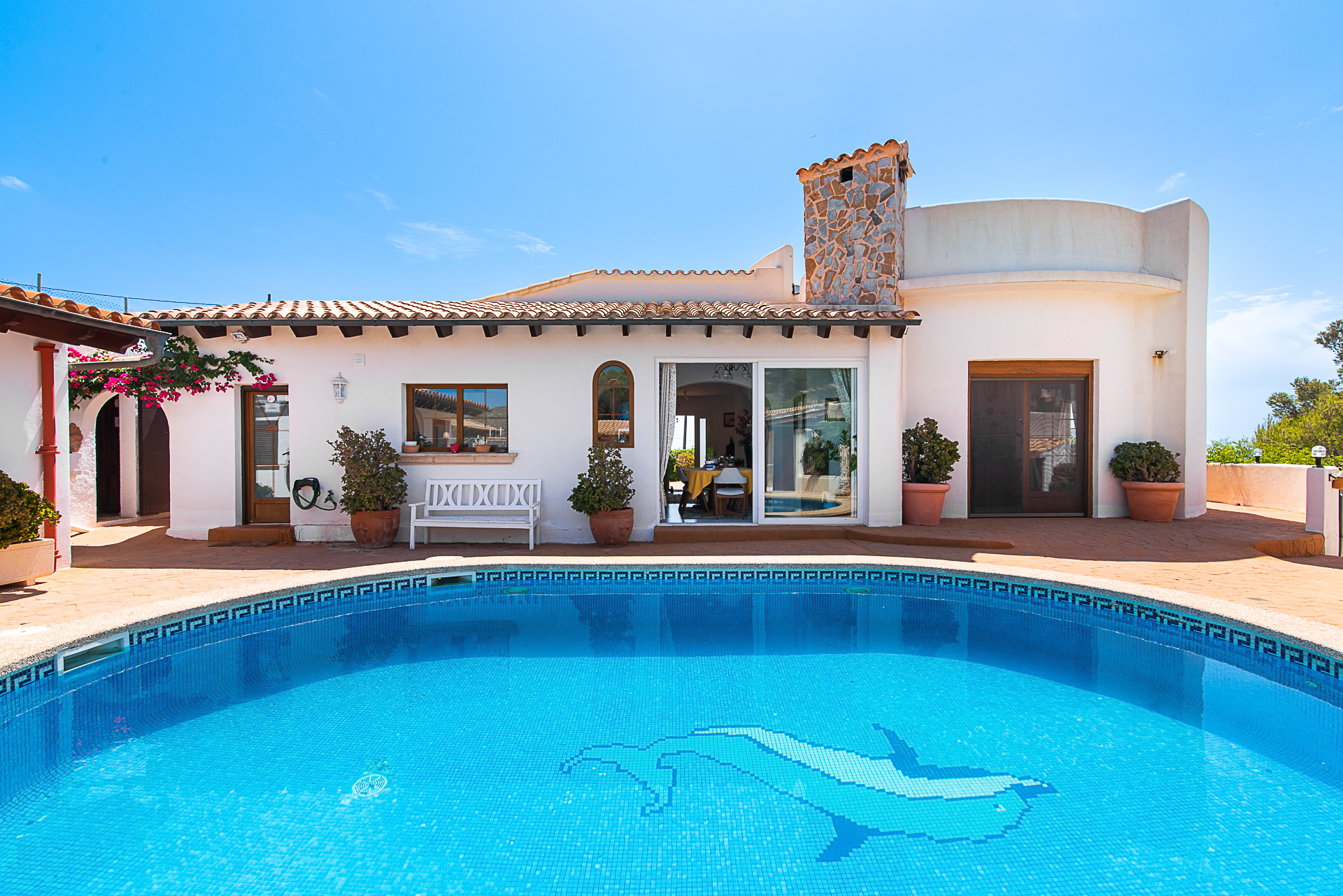 Authentische Villa mit Pool in herausragender Lage mit Meerblick, 07590 Cala Ratjada (Spanien), Villa
