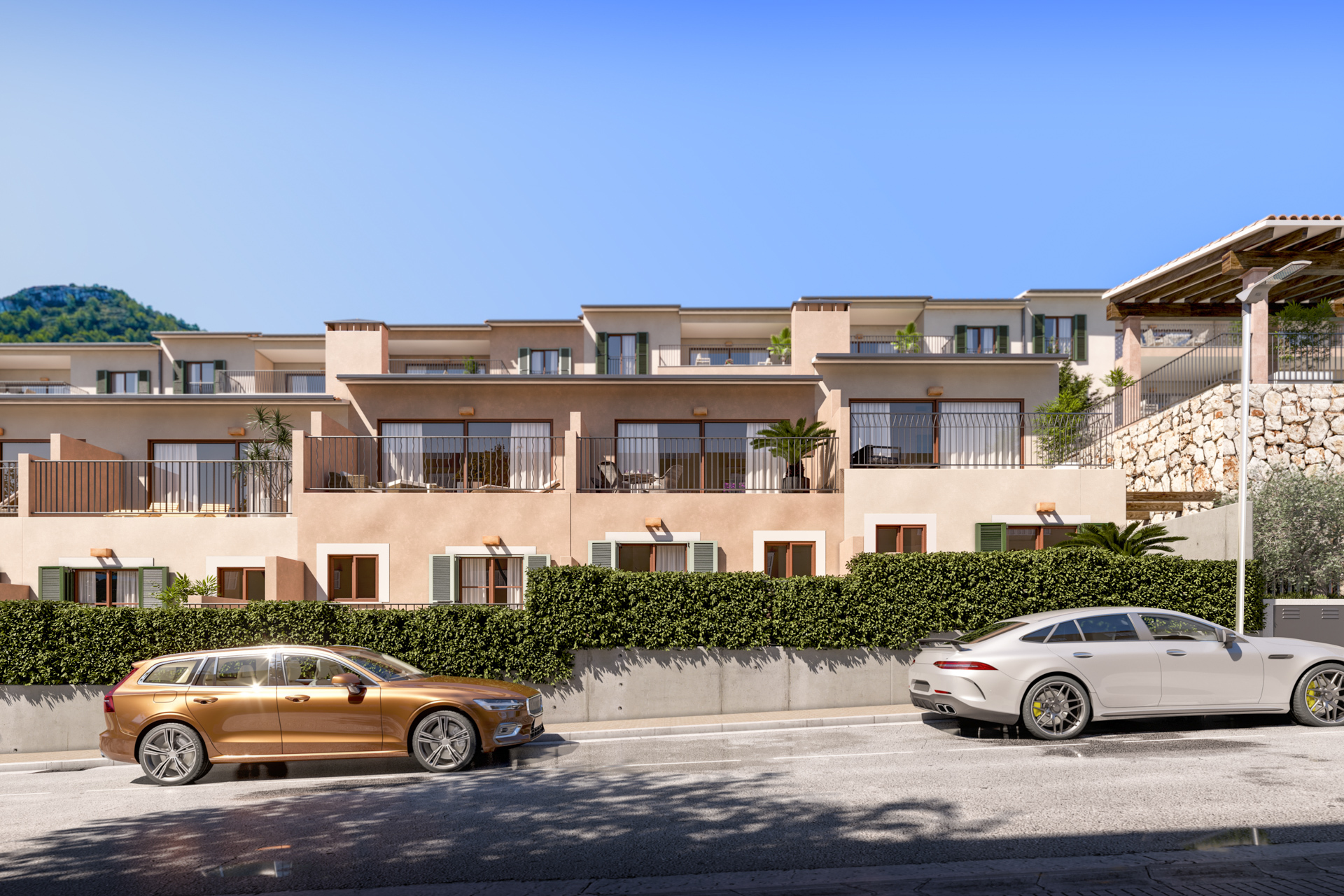 Moderne Erdgeschosswohnung mit Terrasse, Tiefgaragenstellplatz und Gemeinschaftspool mit Meerblick, 07580 Capdepera (Spanien), Erdgeschosswohnung