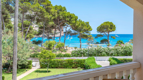 RESERVED: Sea view flat with 2 bedrooms and communal pool in a dream location, 07589 Canyamel (Spain), Upper floor flat