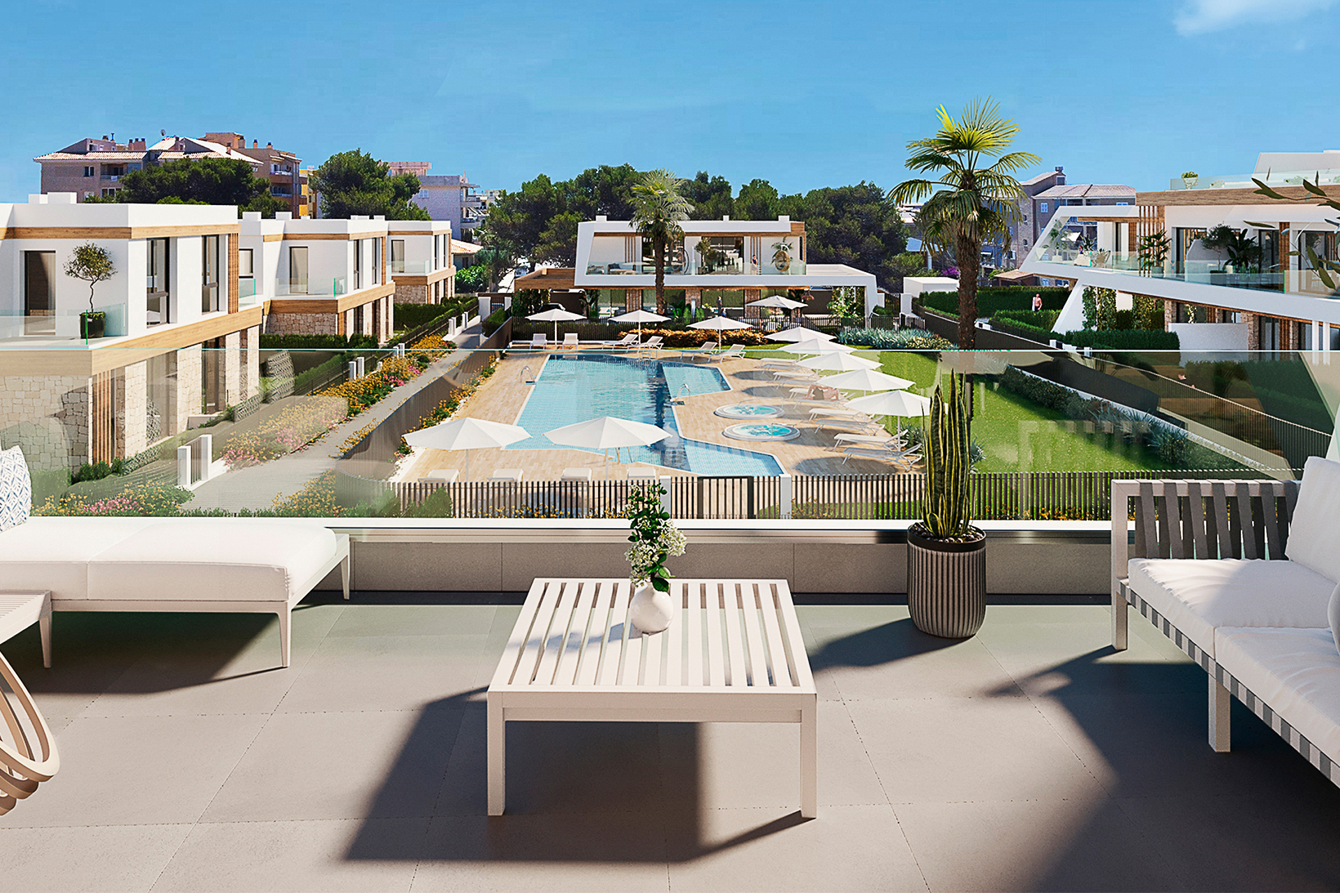 Erstklassige Neubauvilla mit Ecklage, privatem Garten, bewohnbarem Souterrain und Parkplatz, 07580 Cala Ratjada (Spanien), Villa
