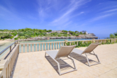 Villa mallorquina directamente en primera linea al mar, con piscina y licencia ETV para 12 plazas - Vistas terraza principal