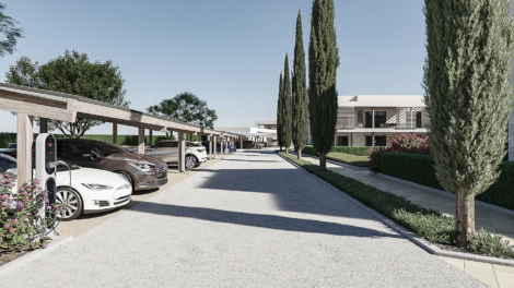 Obra nueva moderna: ático con azotea y piscina comunitaria de agua salada, 07639 Sa Ràpita (España), Planta superior