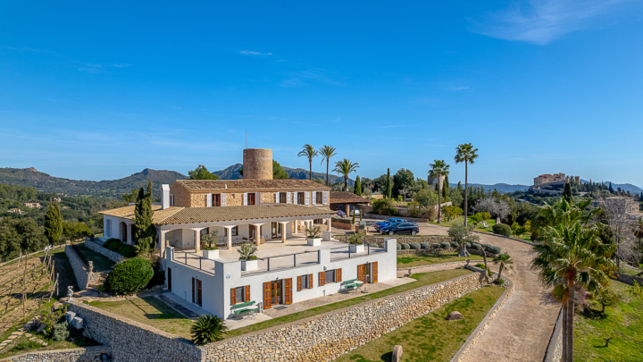 Propiedad exclusiva: Villa de lujo con vistas panorámicas, viñedo y piscina, 07570 Artà (España), Casa de campo