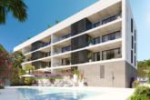 The last exclusive new-build apartment with communal pool in a quiet residential area - Pool façade