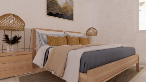 Neubauwohnung im 2. Stock mit 2 Schlafzimmern, Balkon, Stellplatz und Gemeinschaftspool, 07590 Cala Ratjada (Spanien), Etagenwohnung