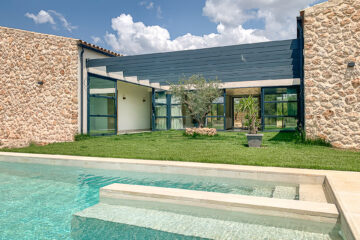 Moderne Neubaufinca mit 5 Schlafzimmern, Pool, Garten und Weitblick in die Natur, 07210 Algaida (Spanien), Finca