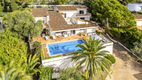 Exclusiva villa con piscina, apartamento de invitados, zona de bienestar y espectaculares vistas al mar, 07559 Costa de los Pinos (España), Chalet