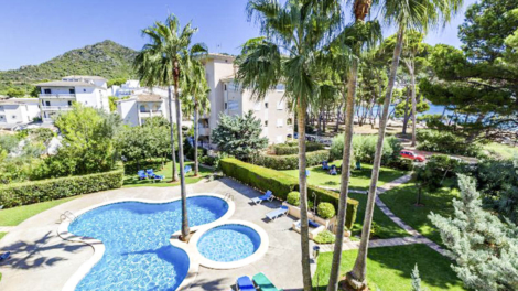 Wohnung mit Meerblick, 2 Schlafzimmern und Gemeinschaftspool in gefragter Wohnanlage, 07589 Canyamel (Spanien), Etagenwohnung